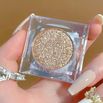 New Space Cowboy Cosmic Highlighter Eyes Glitter Monochrome Eyeshadow Pallete Shimmer Satin Makeup Pallete Shadow Hightlight Kit