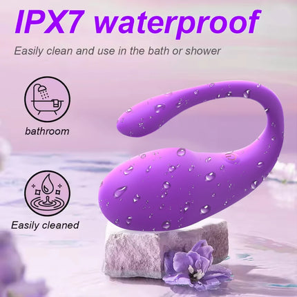 Wearable G-dot Love Egg Wireless Bluetooth Dildo Vibrator Egg APP for Female Control Clitoral Stimulator Adult Happy Massage Toy
