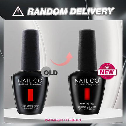 NAILCO Red Colors Series 15ML Nail Gel Polish Nail Supplies Semi Permanent For Nail Art Manicure Soak Off LED UV Hybrid Varnish