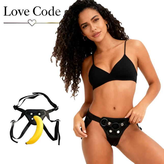 Wearable Strap-on Penis Panties Realistic Dildos Pants Underwear Erotic Products Adult Sex Toys for Women Men Couples