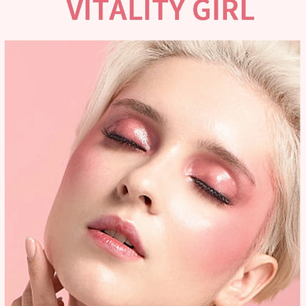 Blush Stick Brightening Contour Powder Shadow Blusher Waterproof Eyes&lip Cheek Tint Beauty Blush Stick Sponge Makeup Cosmetics