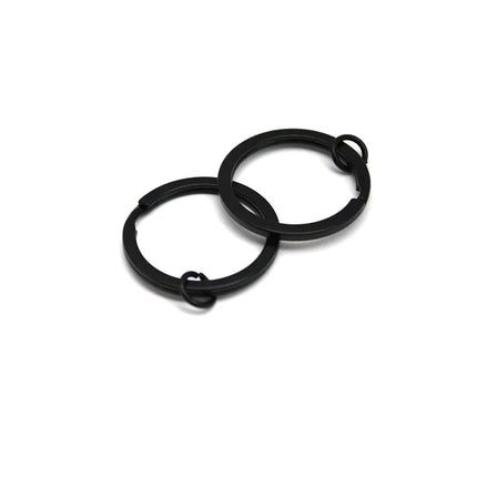 10-20pcs/Pack Colorful Key Ring Key Chain Accessories 30mm Round Split Keychain DIY Metal Key Holder Split Rings Wholesale