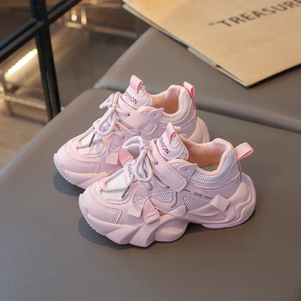PU Leather Children's Sport Shoes Lightweight Breathable Kid's Sneakers Trend Fashion Boy's Girl's Running Shoes Children Shoes
