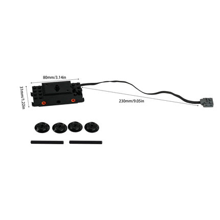 Technical MOC Power Functions Train Motor Compatible for Legoeds Building Blocks 88002