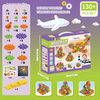 130pcs  with lights