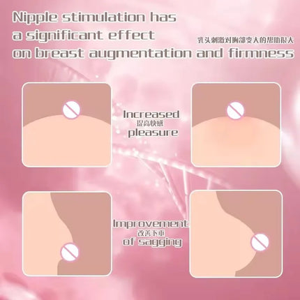 Super Elasticity Nipple Clamp Nipple Rotation Sensitizer Trainer Breast Force Regulation Breast Stimulation Adult Games Sex Toys