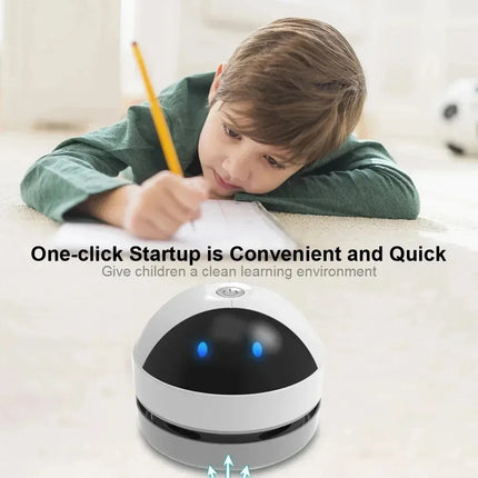 Table Vacuum Cleaner Mini Desktop Dust Vacuum With Detachable Nozzle USB Rechargeable Wireless Car Vacuum Cleaner Cleaning Tools