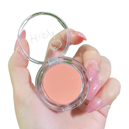 Girl Matte Blush Peach Cream Makeup Pink Blush Red Blush Cheek Cosmetics Blush Tint Blusher Cheek Palette Contour Ro W9J3