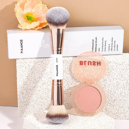 MAANGE 1pc Professional Angled Flat Makeup Brush for Foundation Powder Brush Concealer Cream Air Cushion Makeup Accessories Gift