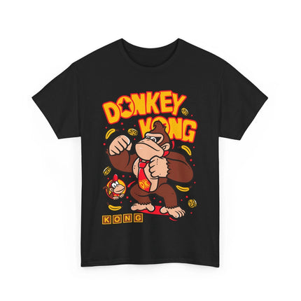 Electronic Game Printed Pattern T-shirt Shirt for Men Women Summer Pure Cotton Comfortable Loose and Fashionable Round Neck Top
