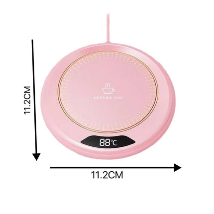 1pc Intelligent Constant Temperature Heating Coaster Heater,with 3 Temperature Adjustments,anti Slip,to Meet Different Cup Style