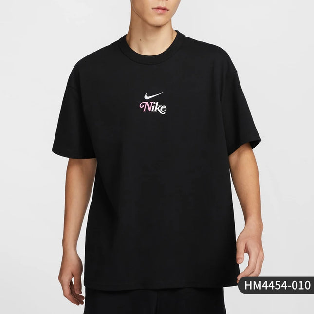 Nike Official Genuine 2024 New Men's Soft Skin-Friendly Loose Short-Sleeve T-Shirt HM4454-010