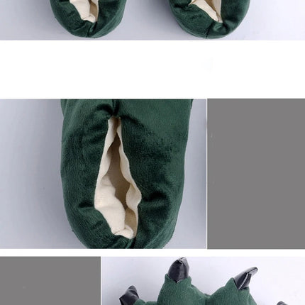 Cartoon Slippers Stitch Animal Claw Kigurumi Onesies Pajamas Shoes Kids Adult Kawaii Funny Paws Casual Cosplay Prop Party Wear