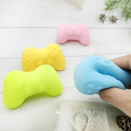 1/8PCS Game Pad Squishy Toys Stretch Slow Rebound Stress Relief Fidget Toys Kawaii Stress Ball Mochi Squishies for Kids Gifts