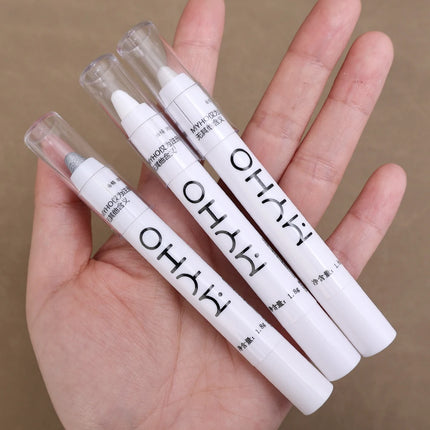 Waterproof Glitter White Eyeshadow Highlighter Pencil Long-lasting Brighten Lying Silkworm Pearlescent Silver Korean Eye Makeup