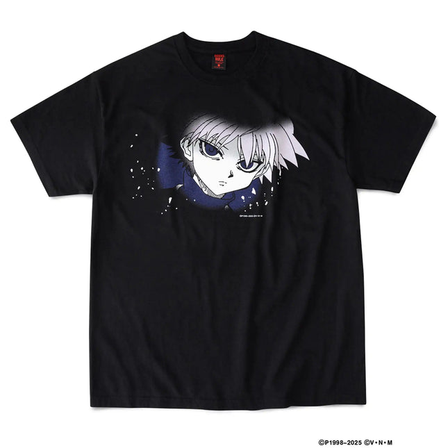 HUNTER X HUNTER X GEEKS RULE SILKCREEN PRINTING T SHIRT Women Men Overszied Y2k High Quality Cotton Loose Female Male Clothing
