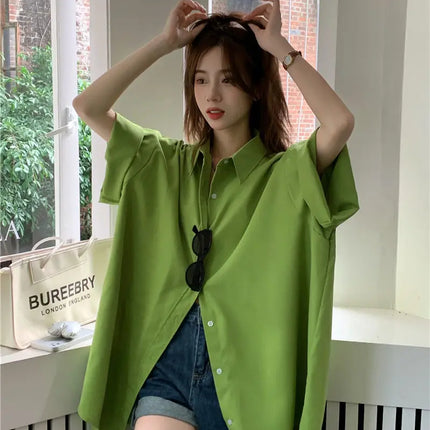 XEJ Elegant and Youthful Women's Blouses Oversize Shirts Women's Summer Clothing Spring 2022 Short-Sleeve Youth Blouses