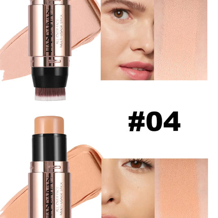 HANDAIYAN Double Head Highlighter Stick Natural Waterproof Silky Smooth Stereoscopic Nose Shadow Concealer Makeup