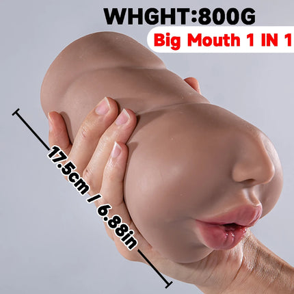 Realistic 3D Silicone Female Torso Sex Doll Half Body Pussy Male Masturbator Adult Toys Plus Size Curvy Masturbation Toy for Me