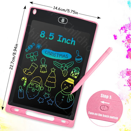8.5 inch Electronic Writing Board Drawing Tablet LCD Screen Handwriting Pad Writing Digital Graphic Toys for kids Christmas gift