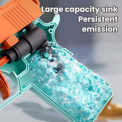 M1191 Mini Water Gun Children's Non Electric Handgun Summer Outdoor Fully Automatic Water Playing Toy Boys andGirls Shooting Toy