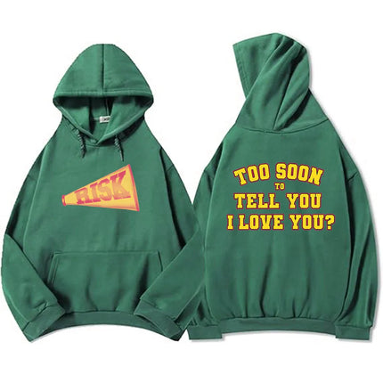 Gracie Abram English Alphabet Men's Hoodies Boys Harajuku Girls Pullover Fancy Music Gift Casual Loose Comfortable Sweatshirt