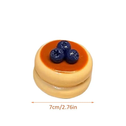 Simulation Soufflé Fiddy Squeeze Toy Pressure Relief Cream Blaster Squishy Fingertip Toy Relieving Strawberry Slow Rebound Toy