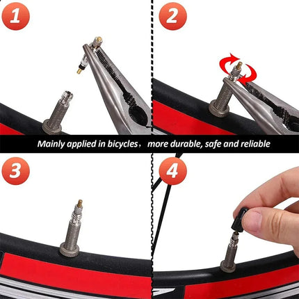 60ml Tubeless Tire Injector Syringe Presta Valve Core Remover MTB/Road Bike Sealant Injection Tool
