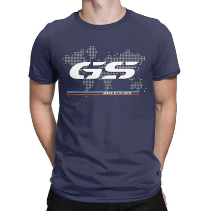 2024 Hot Sale Summer1250 GS Exclusive for BMW Fans Motorrad R1250GS T Shirt Men Hip Hop Streetwear T-shirt