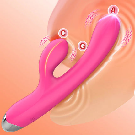 Rabbit Vibrator Realistic Dildo Sex Toys for Women 10 Vibration G Spot Clitoral Vibrators Stimulator Sextoy for Adults Goods 18+