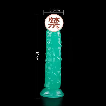 Cheap Women Erotic Anal 5 Colors Big Transparent Dildo Suction Cup Jelly Dick Sex Toys Soft Clitori Vaginal Masturbators Penis