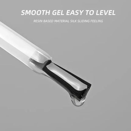 15ml Russian Matte Top Coat for Chrome Nail Powder 3D Mirror Chrome Nail Rubbing Powders Gel Top Coat  No Wipe Soak off UV Gel