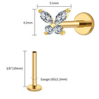 Gold 1.2x10x4.2x5mm