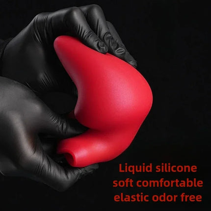 S-XXXL Huge Anal Plug Liquid Silicone Soft Conical Butt Plug Big Anal Dildos for Women Men G-spot /prostate Massage 18+ Sex Toys