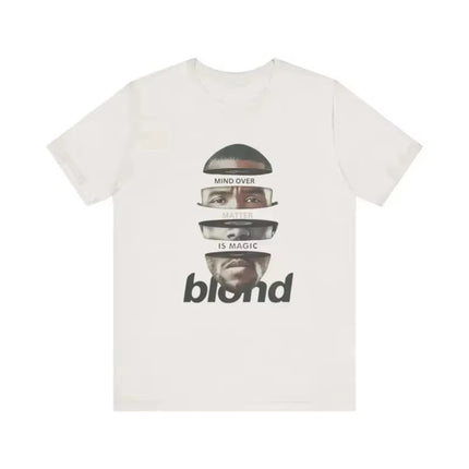 Rapper Frank Retro Graphic T Shirt Men's Women's Hip Hop Ocean Album Clothing T-Shirt Y2k Blond Fashion Oversized Cotton T-shirt