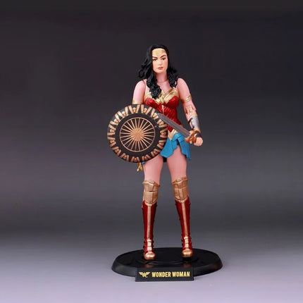 DC Batman Superman Wonder Woman Creative Cartoon Joint Movable Toy Figure Model Personalized Anime Peripheral Tabletop Ornaments
