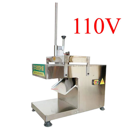 Electric Frozen Meat Cutter Machine Automatic Lamb Cutting Machine Stainless Steel Mutton Roll Slicer Machine
