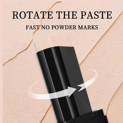 2-in-1 Foundation Stick - All-in-one coverage, waterproof and long-lasting, natural finish, suitable for all skin tones.