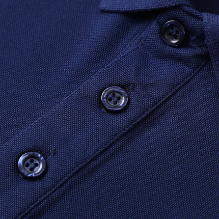 Men's Summer Solid Color Polo Shirt 13 Colors Available Upgraded Fabric Casual Sportswear Top Perfect for Business