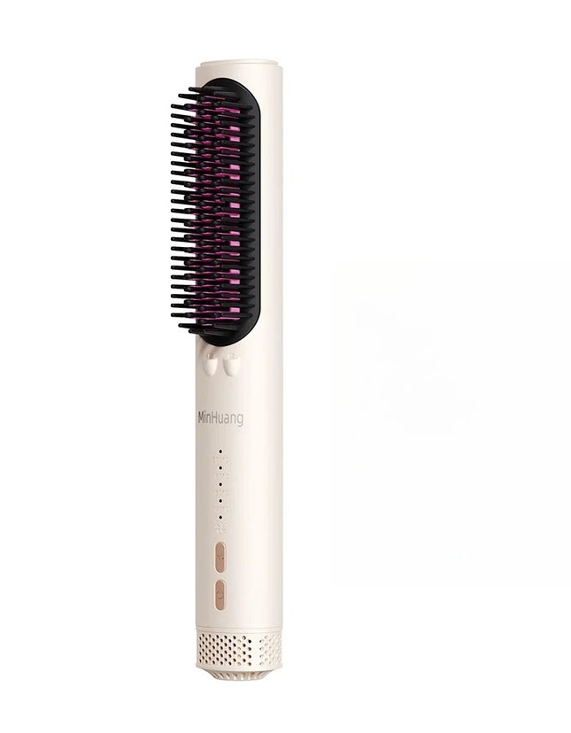 Electric Hot Comb Multifunctional Hair Straightener Comb Negative Ion Anti-Scalding Styling Tool Straightening Brush