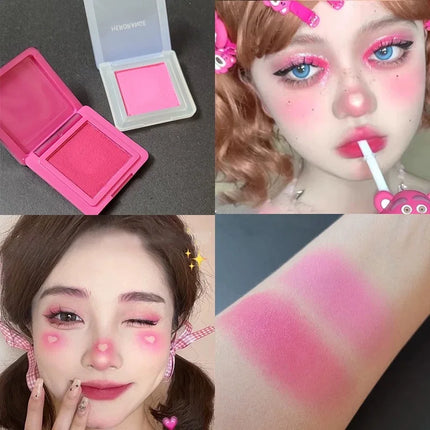 Sexy Black Violet Eye Shadow Matte Wild Rose Pink Eyeshadow Shy Orange Eyes Makeup Easy To Color Blue Diamond Sparkle Eyeshadow