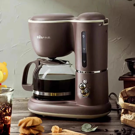 Coffee machine household small fully automatic office all-in-one machine drip tea maker American coffee pot
