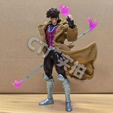 Hot New Ct Toys 1/12 Gambit Figure Mafex 131 X-Men SHF comic version Gambit Anime Action Figure Model Customized Gifts Kids Toys