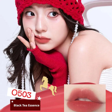 COLORKEY [Year of the Horse Limited Edition] Water Mist Lip Glaze Set Unique Gift Box  Matte Velvet Lipstick Eyeshadow Makeup