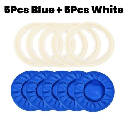 JUMTOP 10Pcs Dental O Shape Disposable Rubber Dam Sterile Mouth Opener Lip Cheek Retractors Dentistry Materials