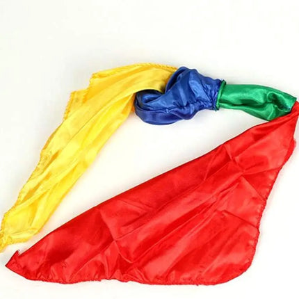 2pcs Magic Scarf Color Changing Hanky Props Scarf Handkerchief Hanky Street Magic Trick Props Gift for Kids Adult Party Favors