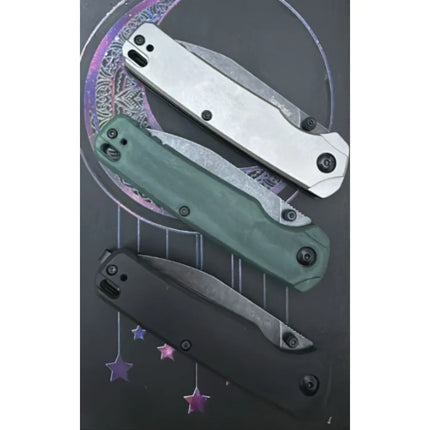 KS 6105 BLK Bel Air DuraLock KVT Folding Knife CPM MagnaCut PVD Blade Anodized Aluminum Handles Outdoor Camping Survival Knife