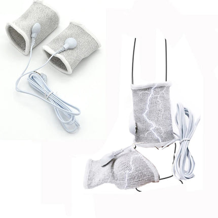 Electro Shock Therapy Conductive Elastic Penis Ring,Electric Play Cock And Ball Stretcher,E-stim Bdsm Toy,Men Electro Stimulator