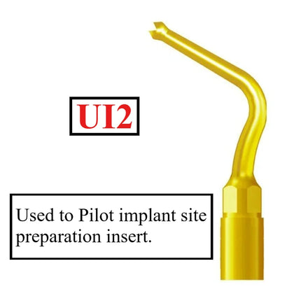 Finer 1pcs Dental Piezosurgery Tip Bone Surgery Tip Ultrasonic Bone Cutter Exelcymosis Dental Surgery Tip Fit Mectron Woodpecker