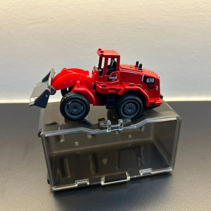 Alloy Engineering Vehicle Toys for Kids 1:64 Diecast Excavator Mixer Dump Truck Model Car with Display Box Boys Collectible Gift